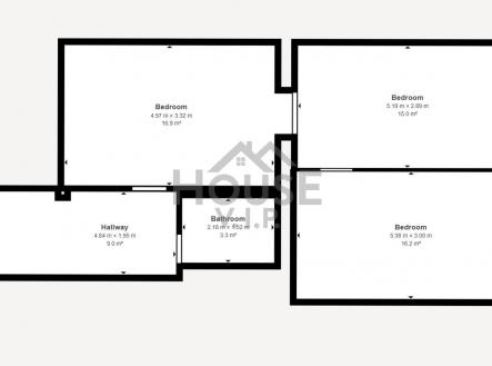 Prodej bytu, 3+1, 64 m²