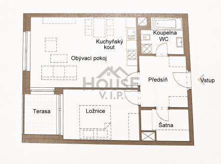 Prodej bytu, 2+kk, 74 m²