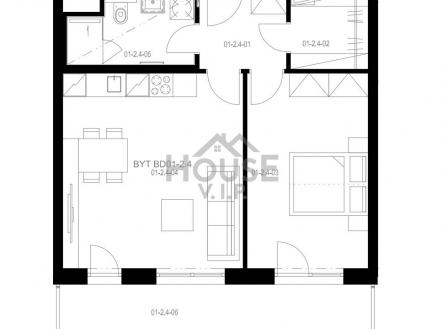 Prodej bytu, 2+kk, 55 m²