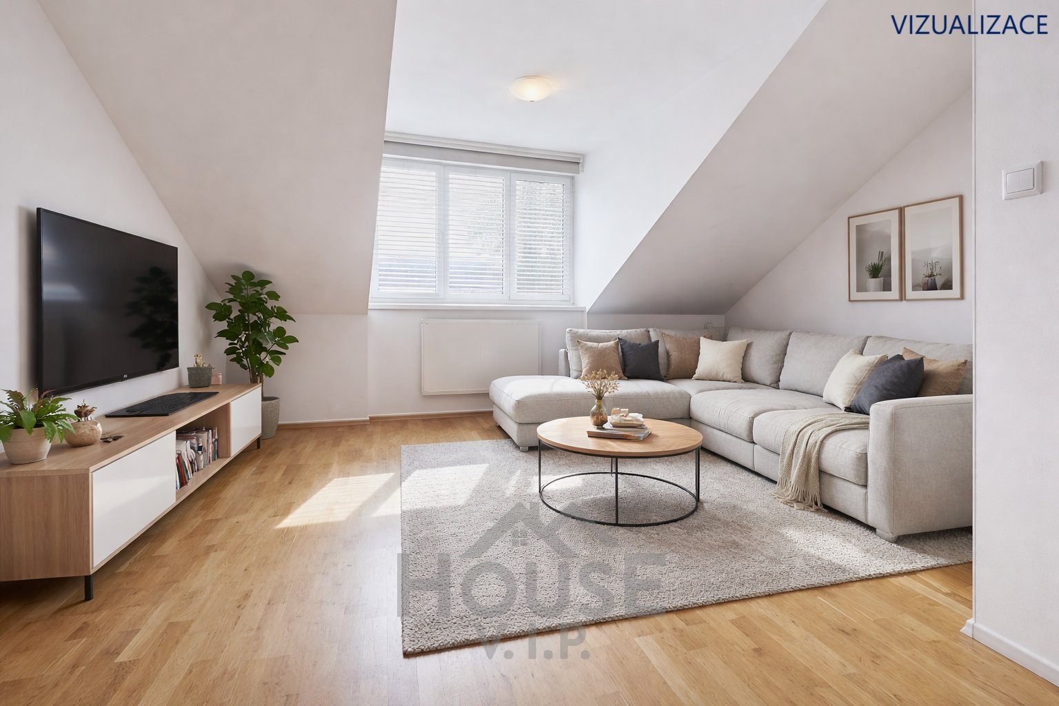 Vizualizace - obyvaci pokoj