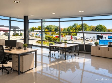 Pronájem kanceláře, 70 m²