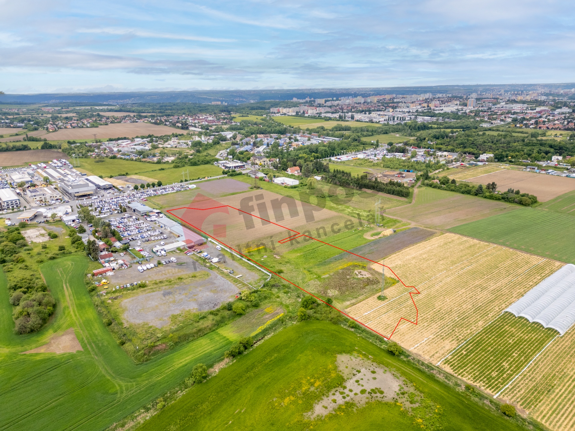 Prodej pozemků 28 484 m2, Praha - Kunratice