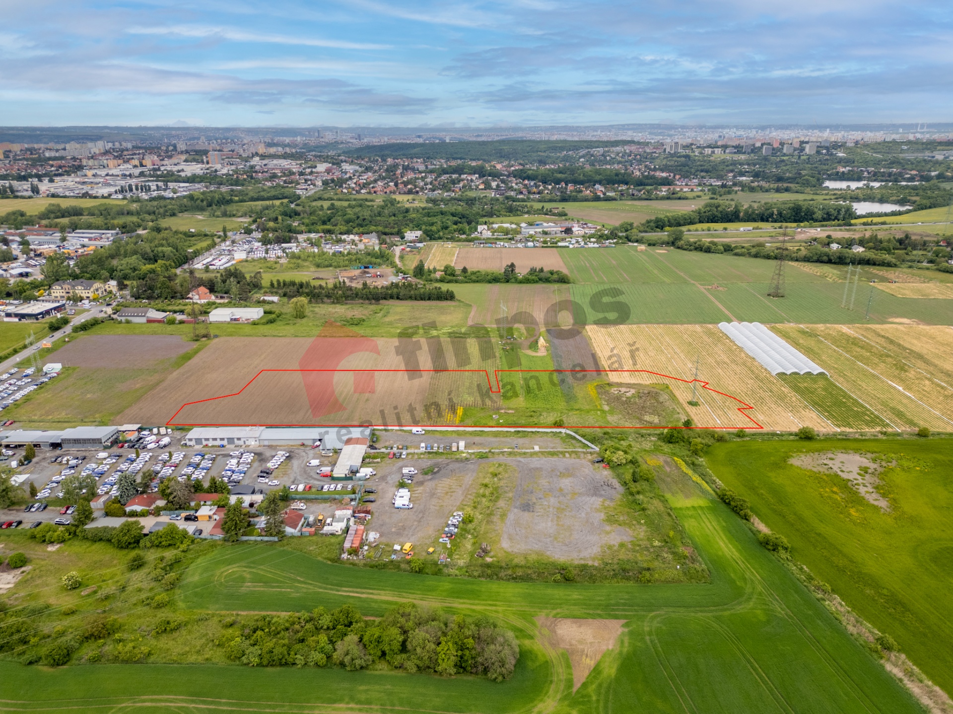 Prodej pozemků 28 484 m2, Praha - Kunratice