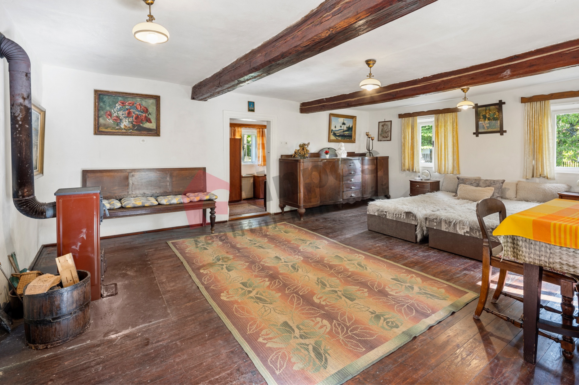 Prodej historické roubenky Vojetín-Doksy