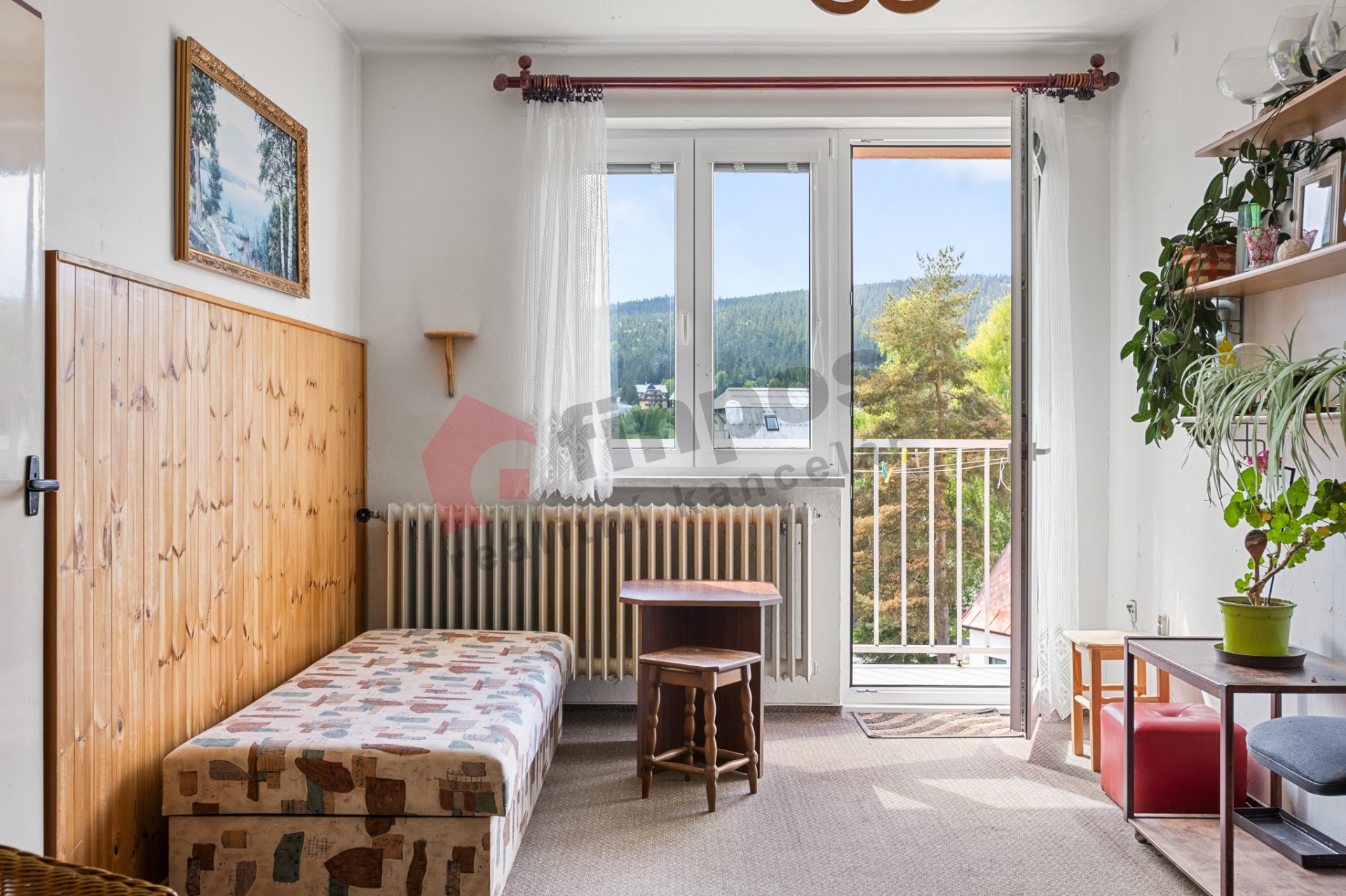 Prodej bytu 3+1 v Harrachově s balkonem