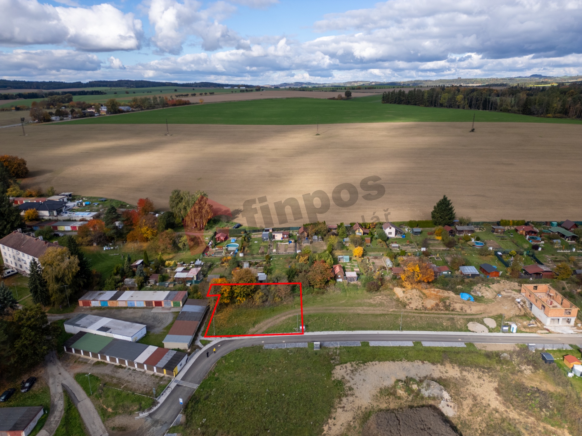 Prodej stavebního pozemku ve Vlašimi