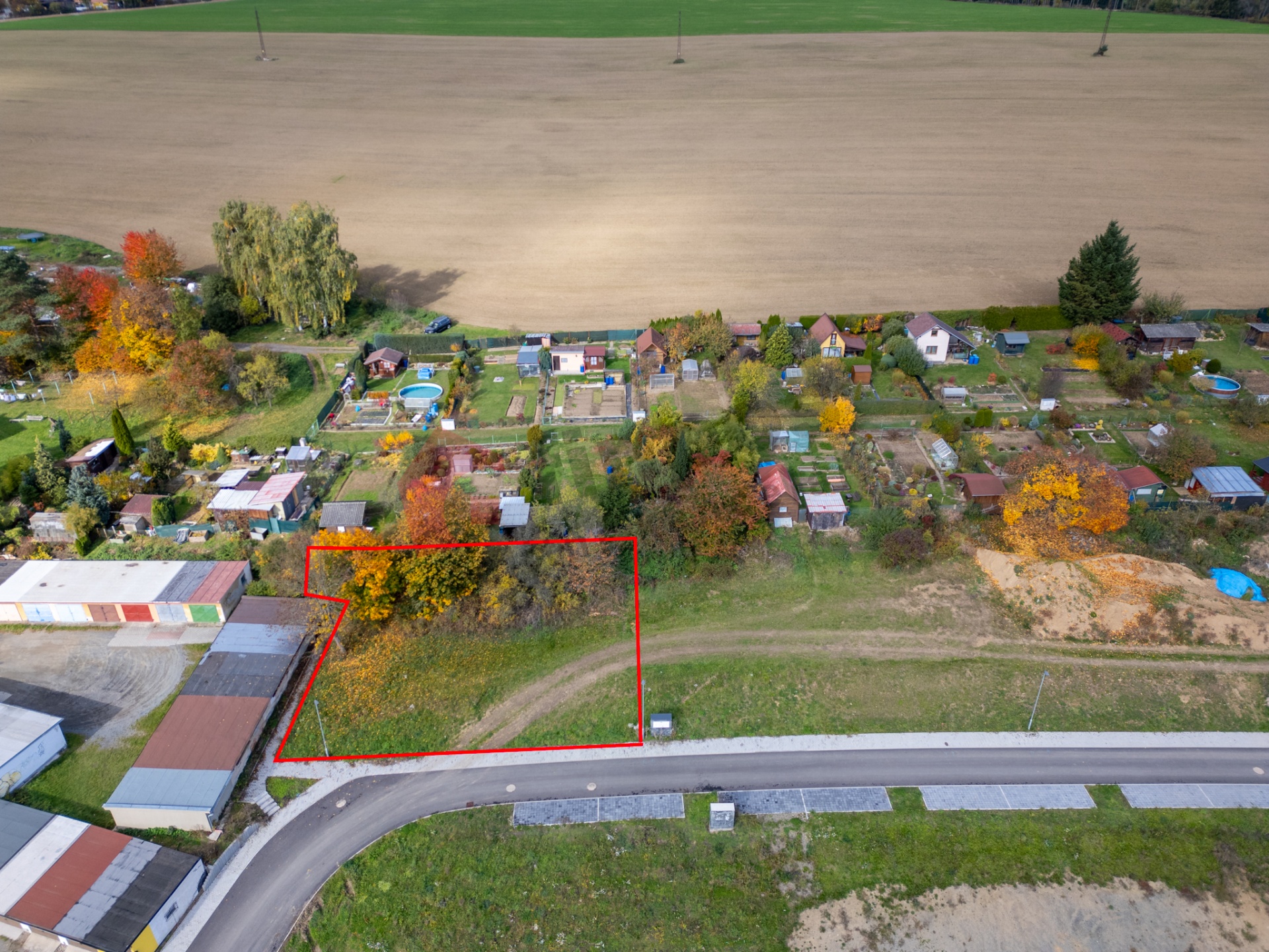 Prodej stavebního pozemku ve Vlašimi