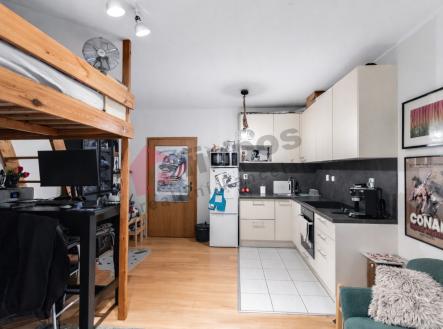 Pronájem bytu, 1+kk, 29 m²