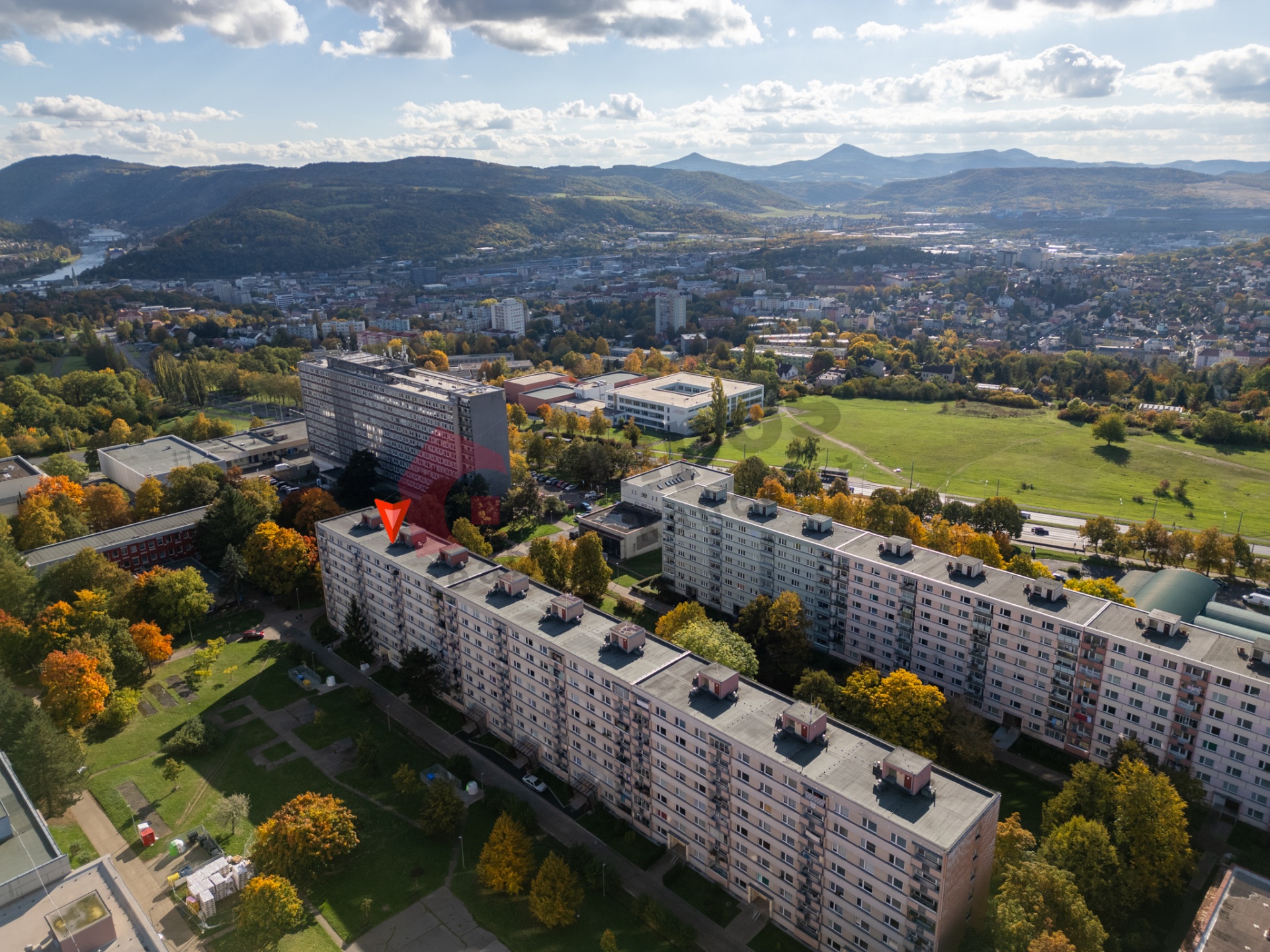 Byt 2+1 Ústí nad Labem - Severní Terasa