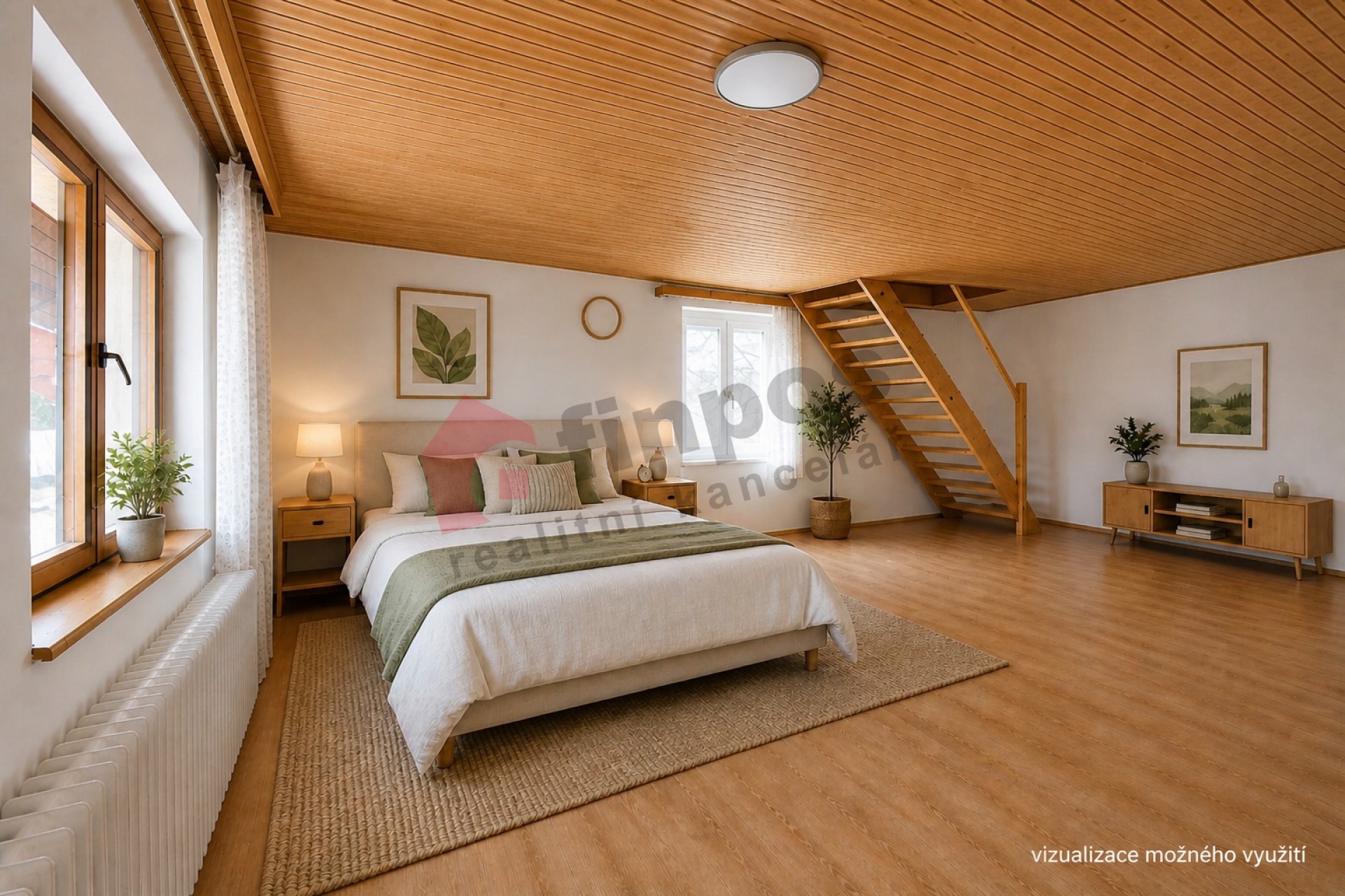 Pronájem bytu 2+1 90 m² Praha-východ - Horní Lomnice