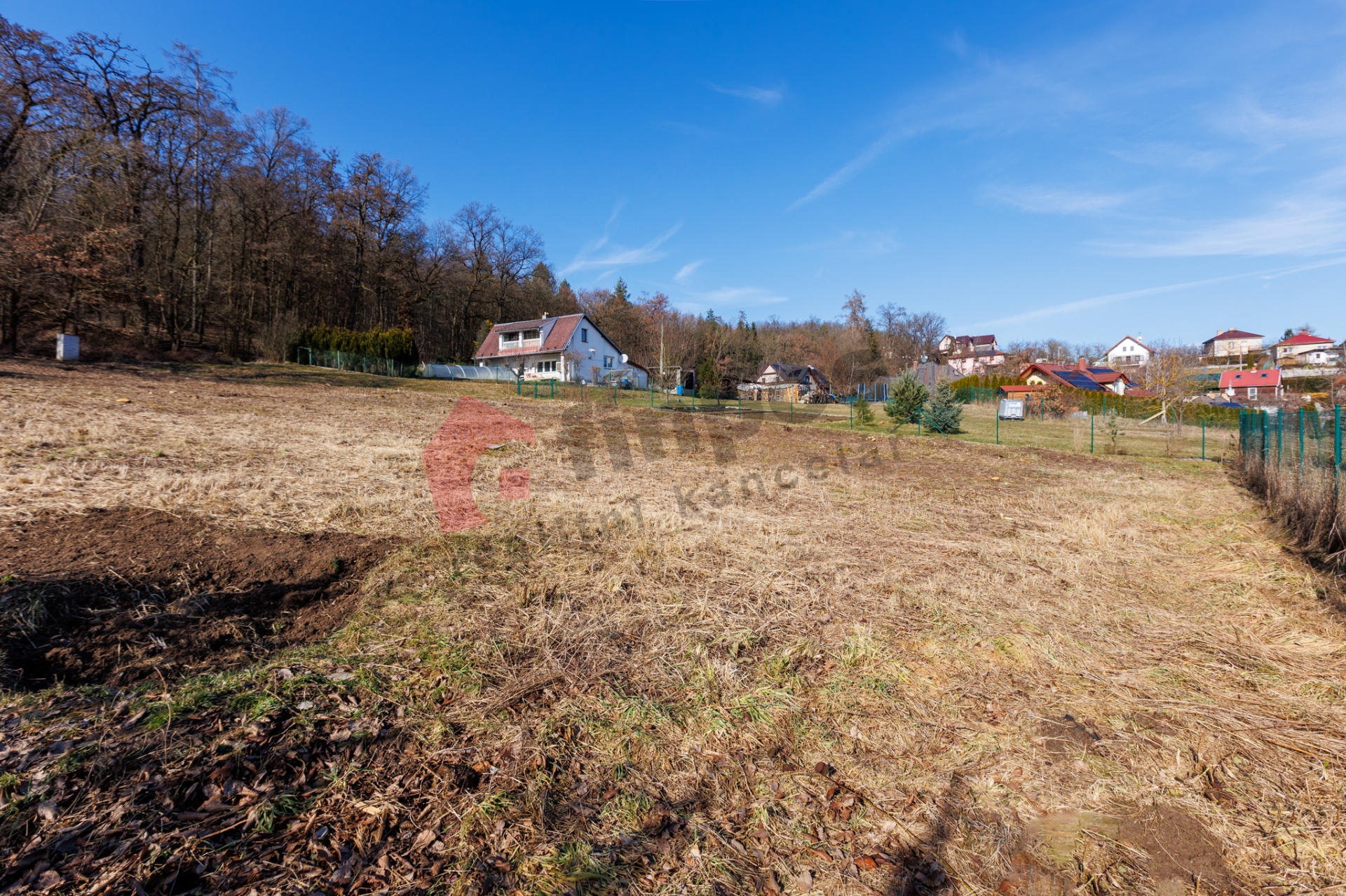 Prodej stavebního pozemku 1061 m² Čerčany - Vysoká Lhota - Pyšely