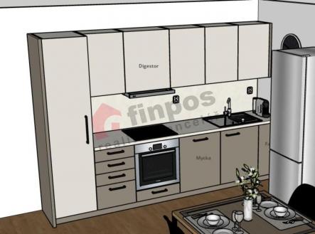 Pronájem bytu, 1+kk, 44 m²