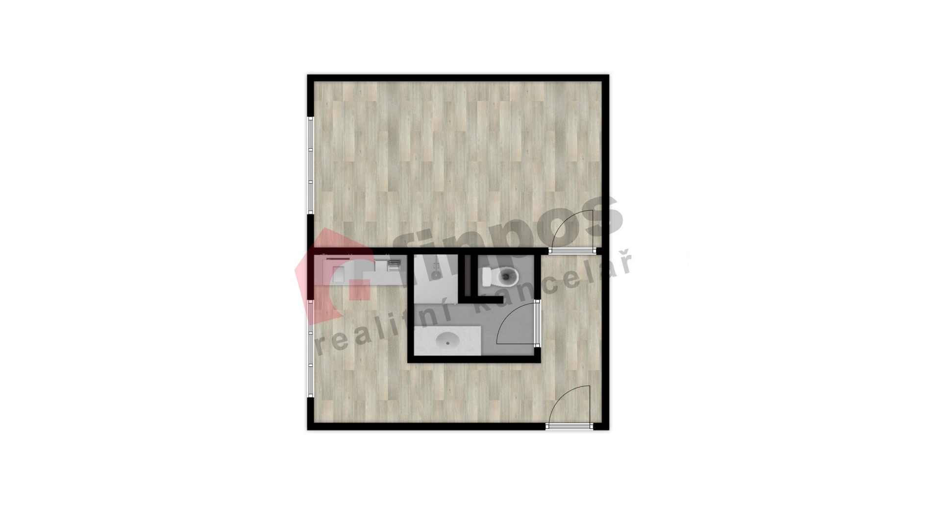 Pronájem bytu 1+1 40 m², Celní, Karlovy Vary 5- Rybáře