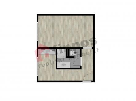 Pronájem bytu, 1+1, 40 m²