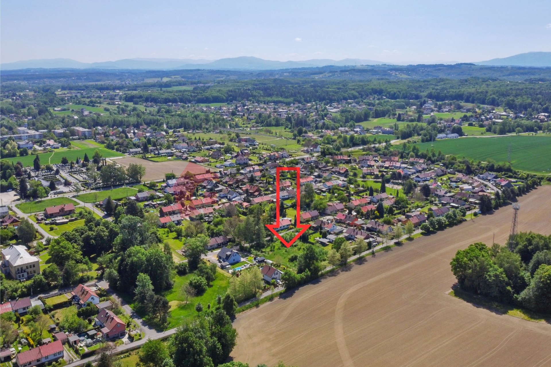Prodej stavebního pozemku Horní Suchá 703 m2