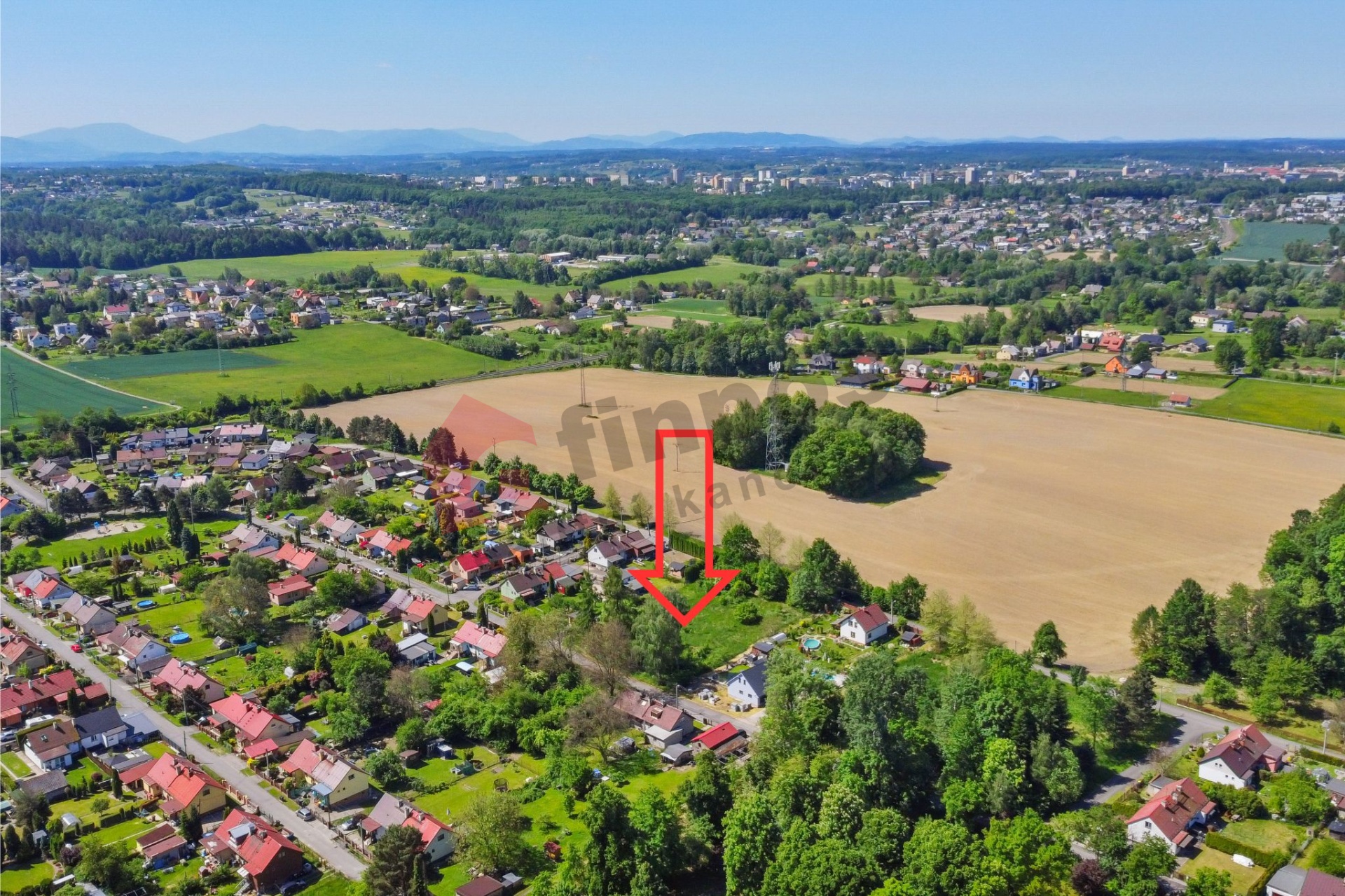 Prodej stavebního pozemku Horní Suchá 703 m2