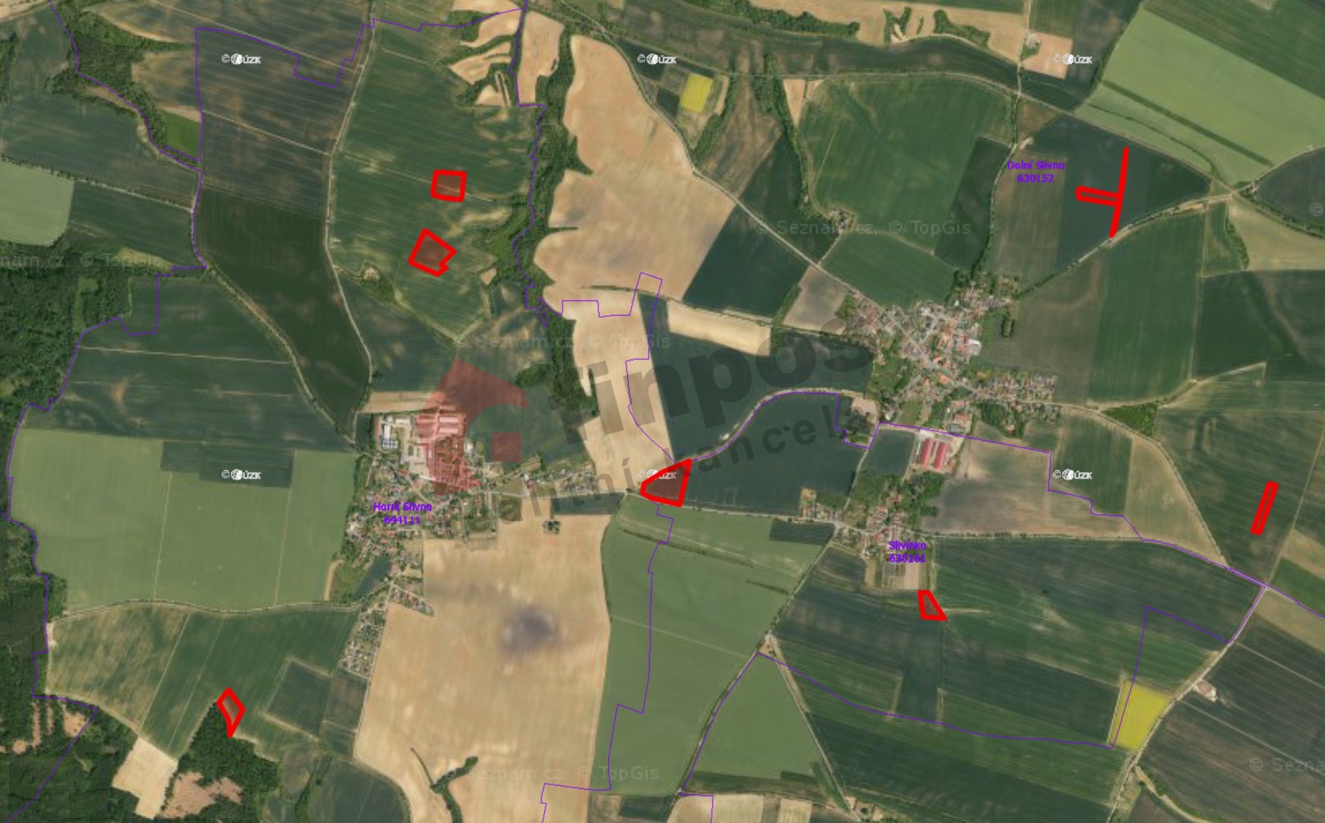 Prodej orné půdy 6,34 ha, okr. Mladá Boleslav