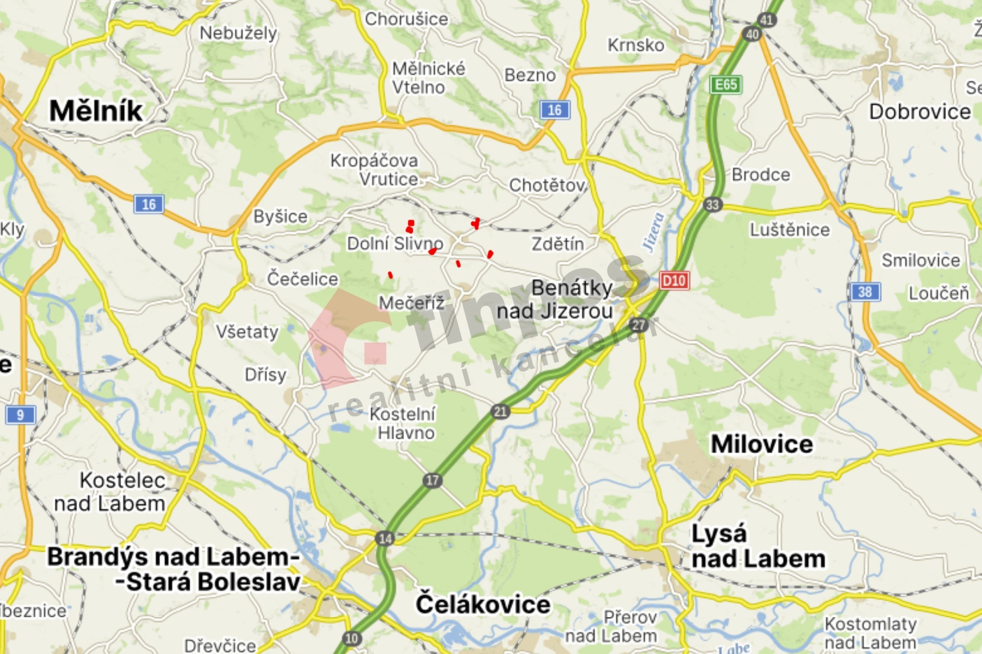 Prodej orné půdy 6,34 ha, okr. Mladá Boleslav