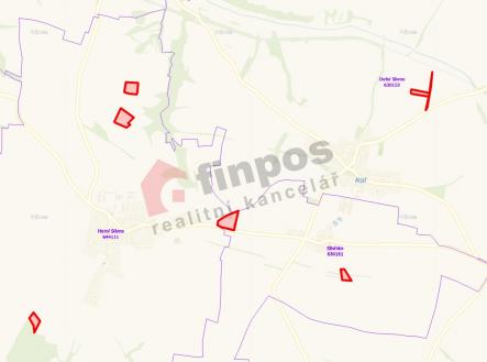 Prodej pozemku, zemědělská půda, 63 416 m²