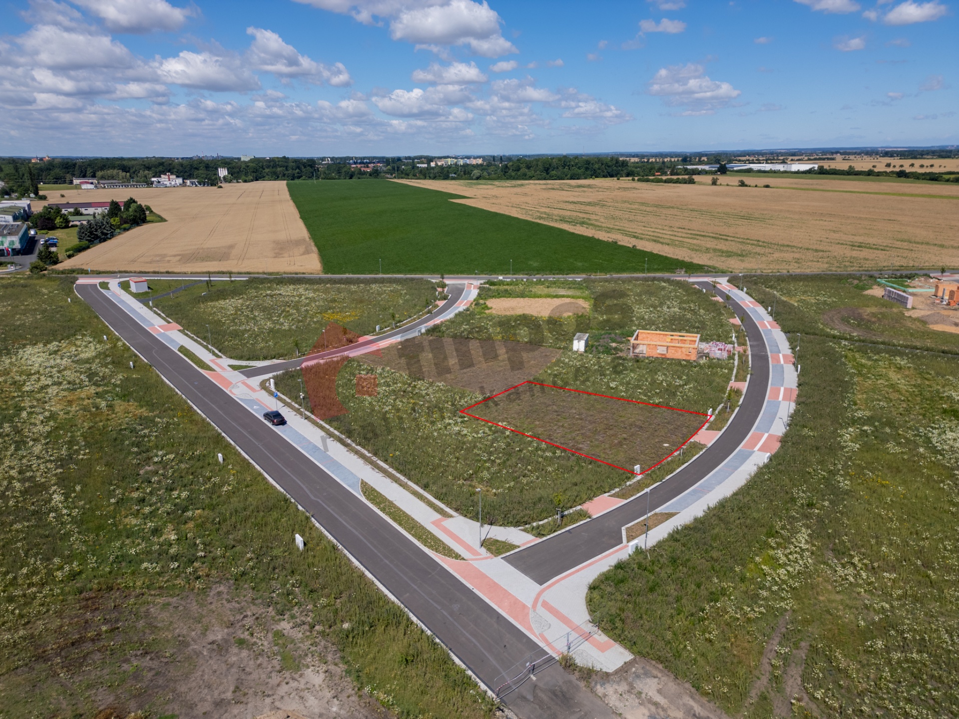 Prodej stavebního pozemku o velikosti 578m2 v obci Choťánky