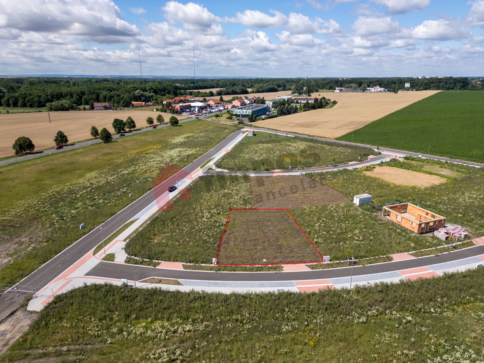 Prodej stavebního pozemku o velikosti 578m2 v obci Choťánky