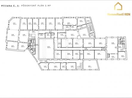 Pronájem - kanceláře, 21 m²