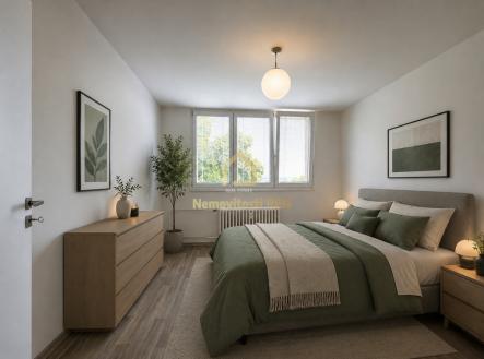 Pronájem bytu, 3+1, 59 m²