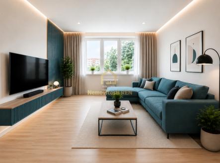 Pronájem bytu, 2+1, 54 m²