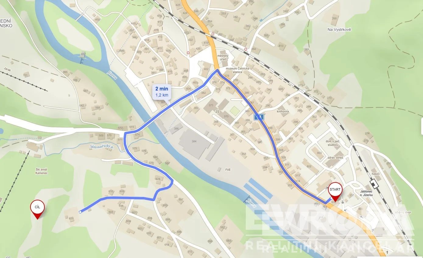 umístění na mapě