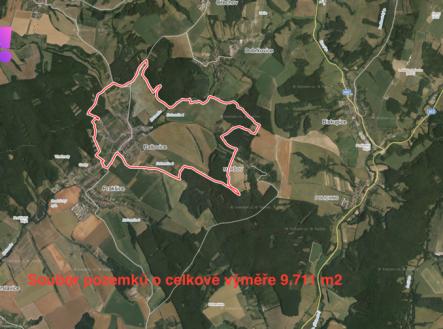 Prodej - pozemek, zemědělská půda, 9 711 m²