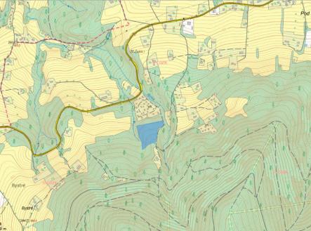Prodej pozemku, les, 16 557 m²