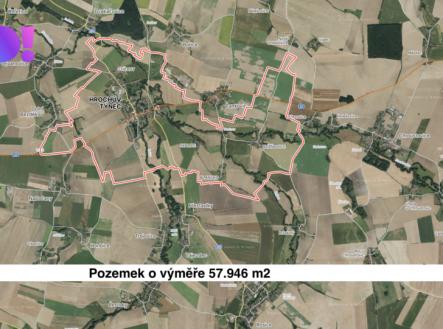 Prodej - pozemek, zemědělská půda, 57 946 m² obrázek