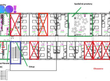 Pronájem - kanceláře, 17 m²