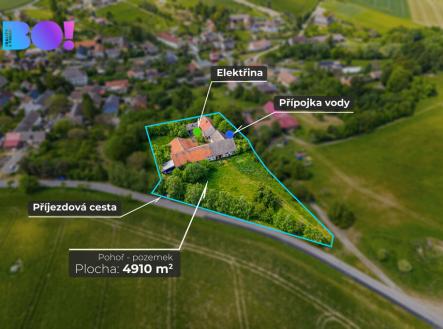 Prodej - pozemek pro bydlení, 4 910 m²