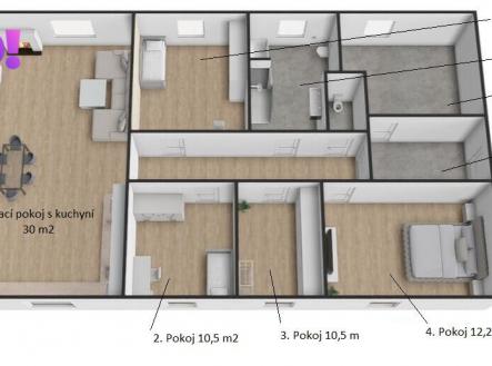 Prodej - dům/vila, 109 m²