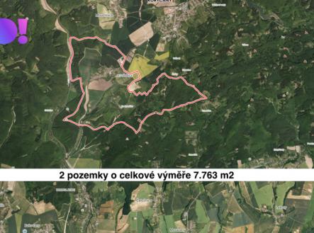 Prodej - pozemek, zemědělská půda, 7 763 m²