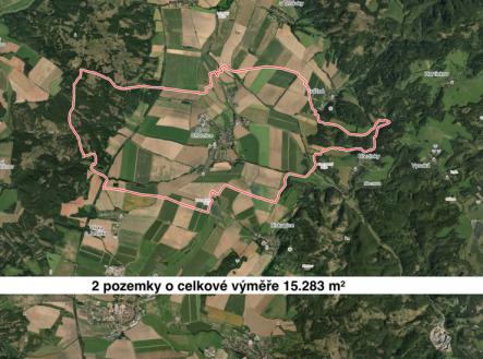 Prodej - pozemek, zemědělská půda, 15 283 m² obrázek