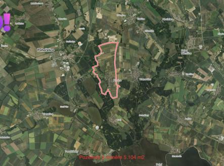 Prodej - pozemek, zemědělská půda, 5 104 m²