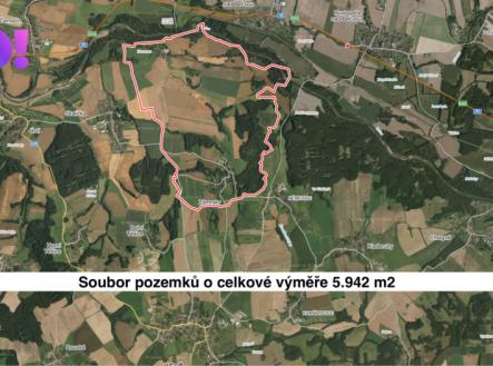 Prodej pozemku, zemědělská půda, 5 942 m²