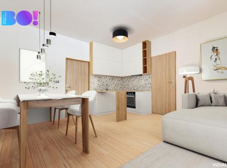 Prodej bytu, 3+kk, 64 m²