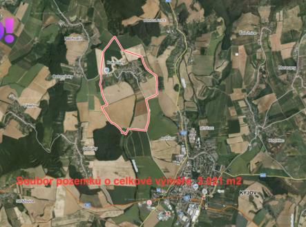 Prodej pozemku, zemědělská půda, 3 021 m²