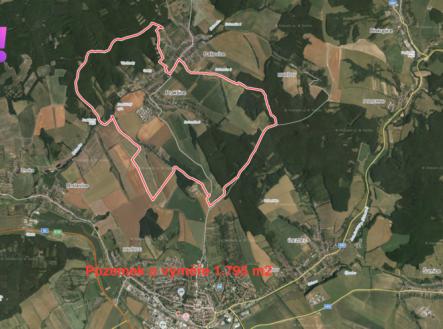 Prodej - pozemek, zemědělská půda, 1 795 m²