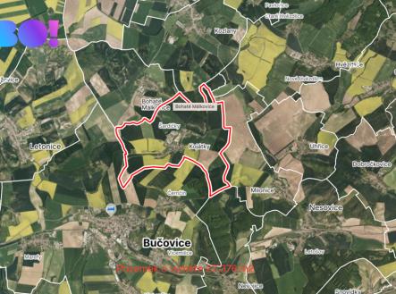 Prodej - pozemek, zemědělská půda, 27 376 m²
