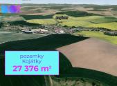 Prodej pozemku, zemědělská půda, 27 376 m²