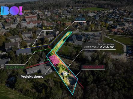 Prodej pozemku pro bydlení, 2 254 m²