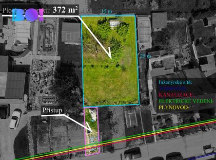 Prodej - pozemek pro bydlení, 372 m²