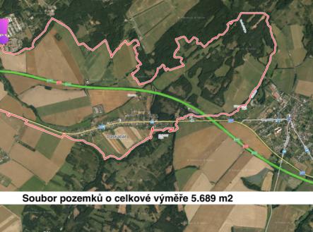 Prodej - pozemek, zemědělská půda, 5 689 m²