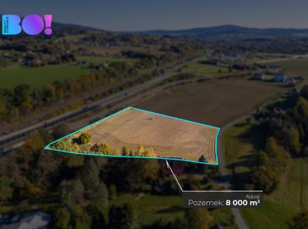 Prodej pozemku pro komerční výstavbu, 8 000 m²