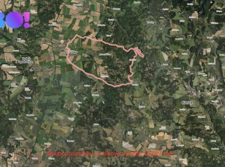 Prodej - pozemek, zemědělská půda, 15 527 m²