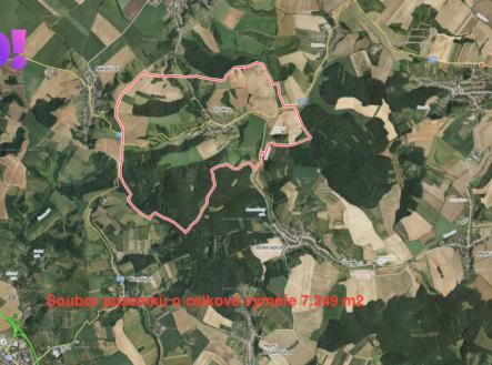 Prodej - pozemek, zemědělská půda, 7 249 m²